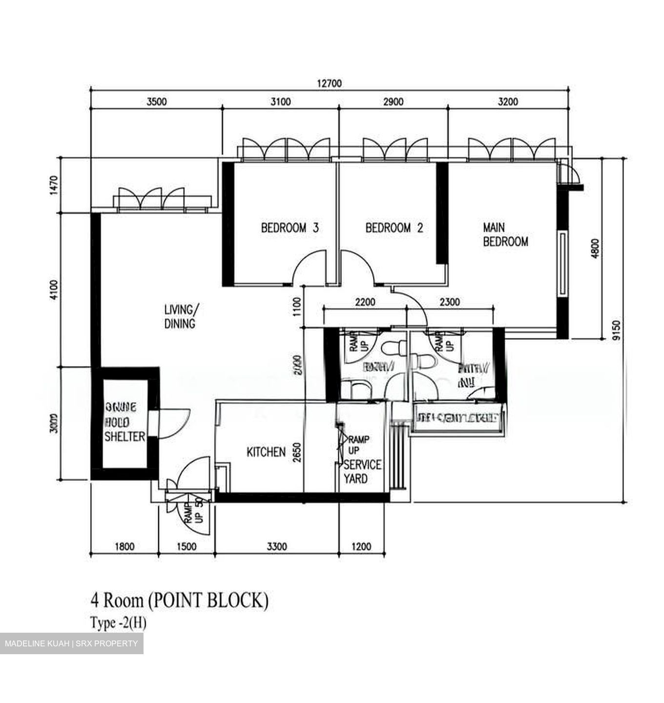 Blk 113A Mcnair Towers (Kallang/Whampoa), HDB 4 Rooms #583996861